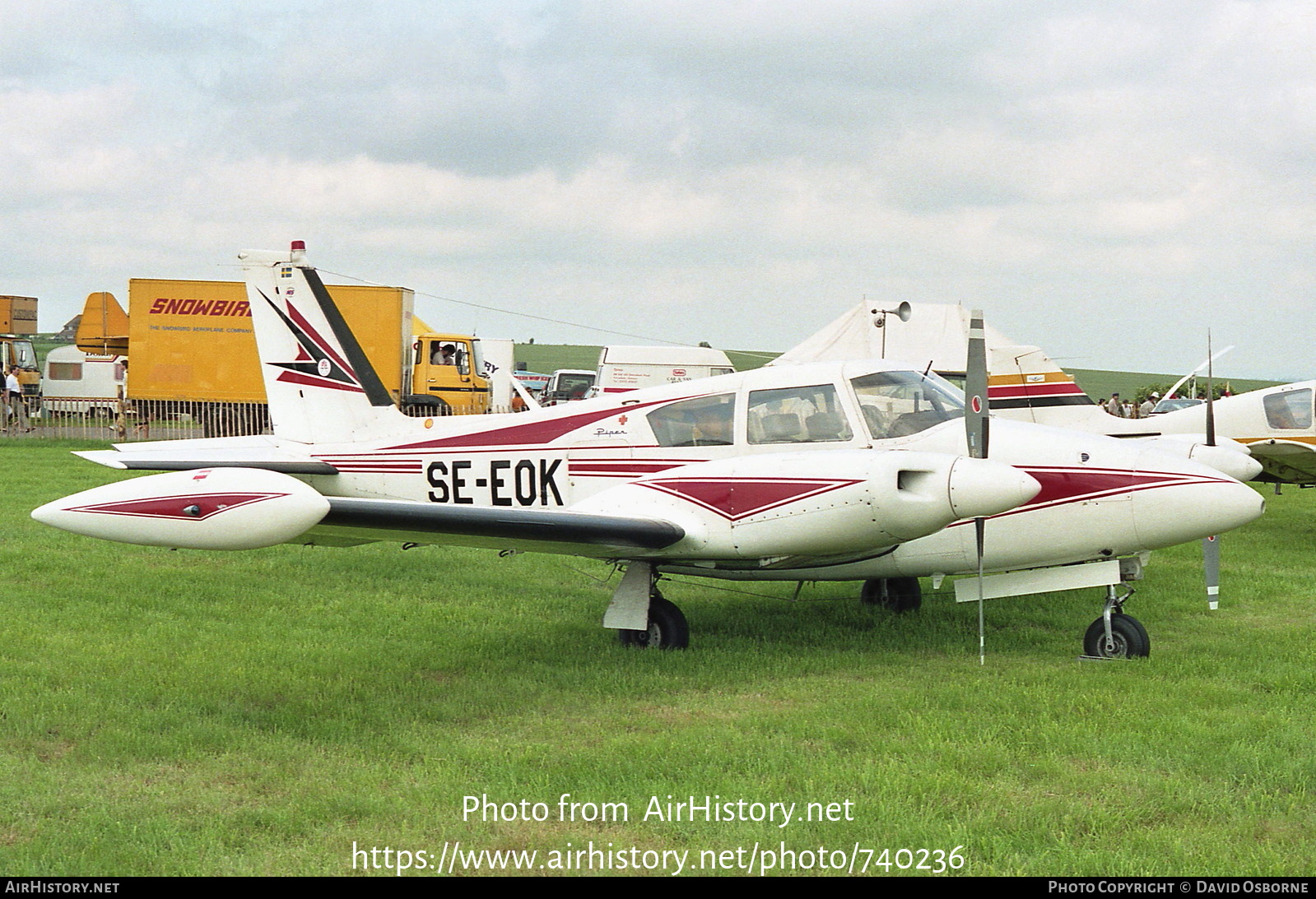 Aircraft Photo of SE-EOK | Piper PA-30-160 Twin Comanche | AirHistory.net #740236