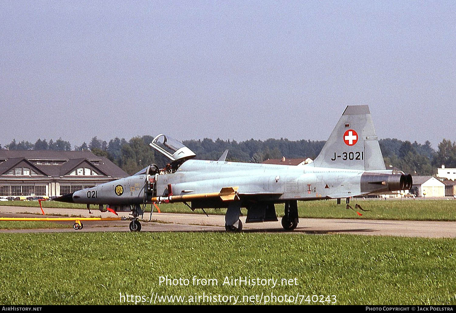 Aircraft Photo of J-3021 | Northrop F-5E Tiger II | Switzerland - Air Force | AirHistory.net #740243