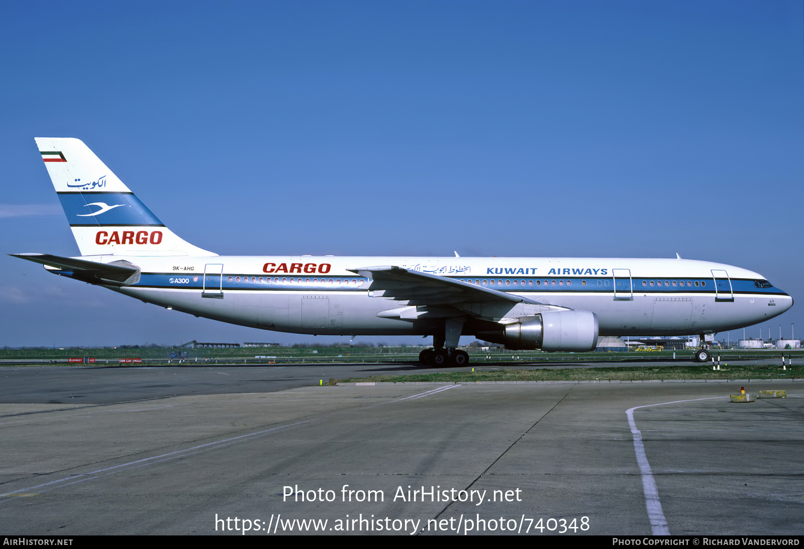 Aircraft Photo of 9K-AHG | Airbus A300C4-620 | Kuwait Airways Cargo | AirHistory.net #740348