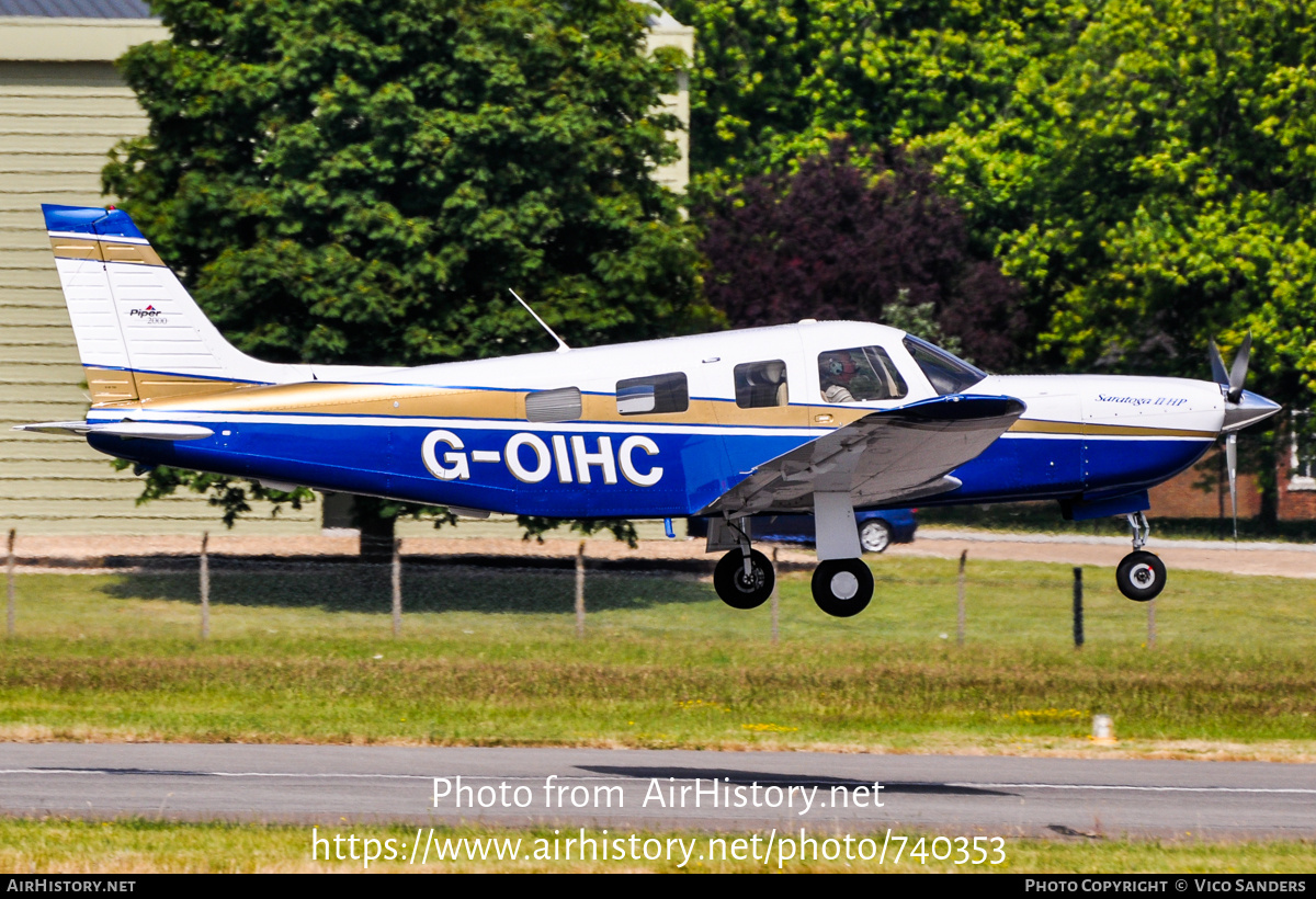 Aircraft Photo of G-OIHC | Piper PA-32R-301 Saratoga II HP | AirHistory.net #740353