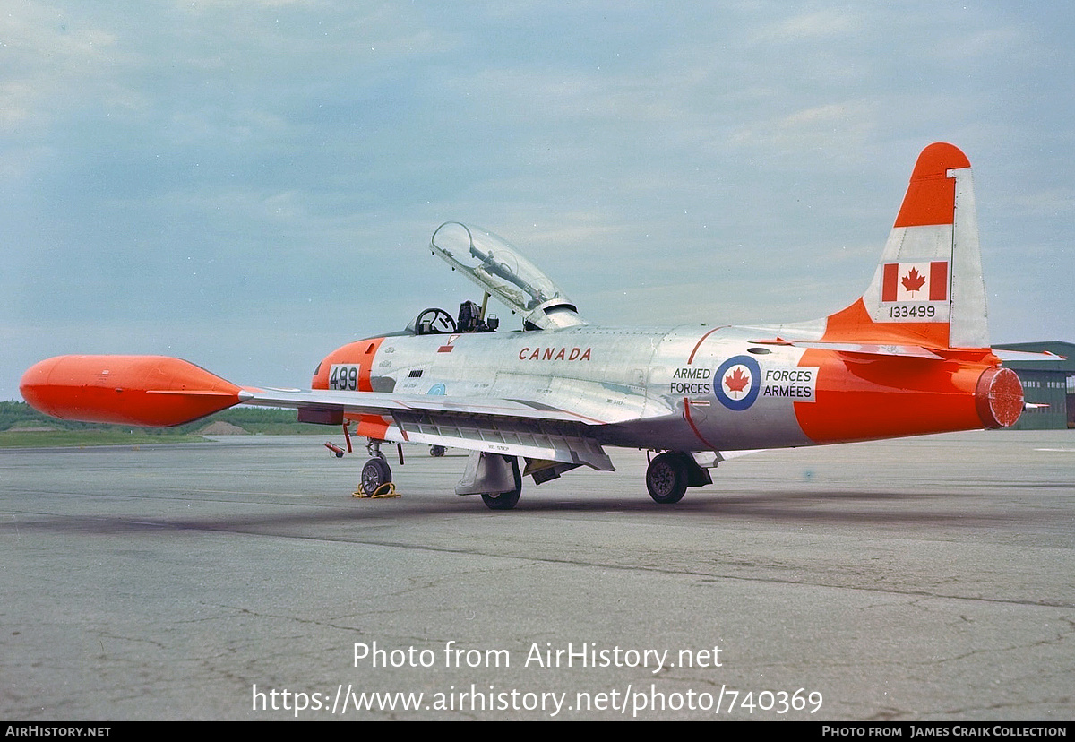 Aircraft Photo of 133499 | Canadair T-33AN Silver Star 3 | Canada - Air Force | AirHistory.net #740369