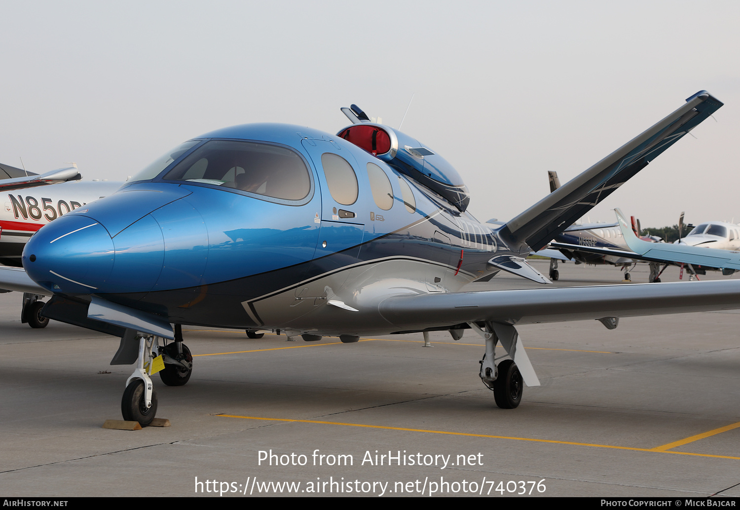 Aircraft Photo of N777LS | Cirrus SF-50 Vision G2+ | AirHistory.net #740376