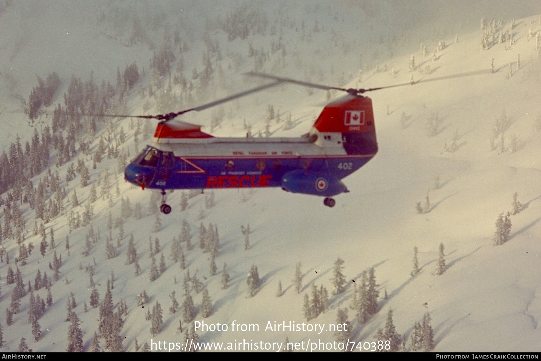 Aircraft Photo of 10402 | Boeing Vertol CH-113 Labrador | Canada - Air Force | AirHistory.net #740388