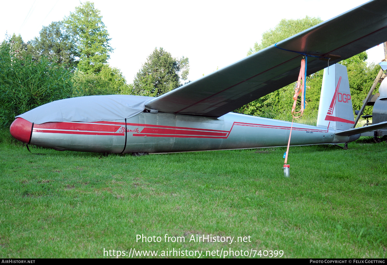 Aircraft Photo of BGA2106 | Let L-13 Blanik | AirHistory.net #740399