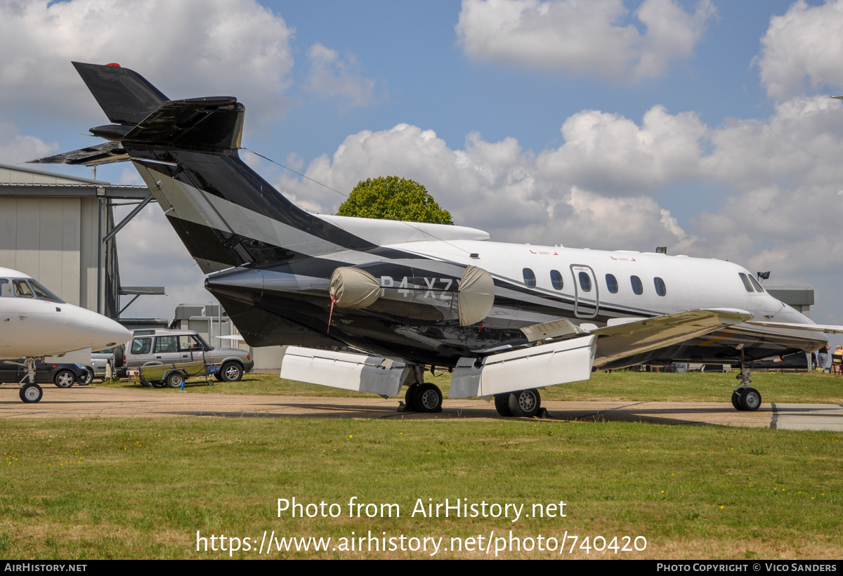 Aircraft Photo of P4-XZX | British Aerospace HS-125-700B | AirHistory.net #740420