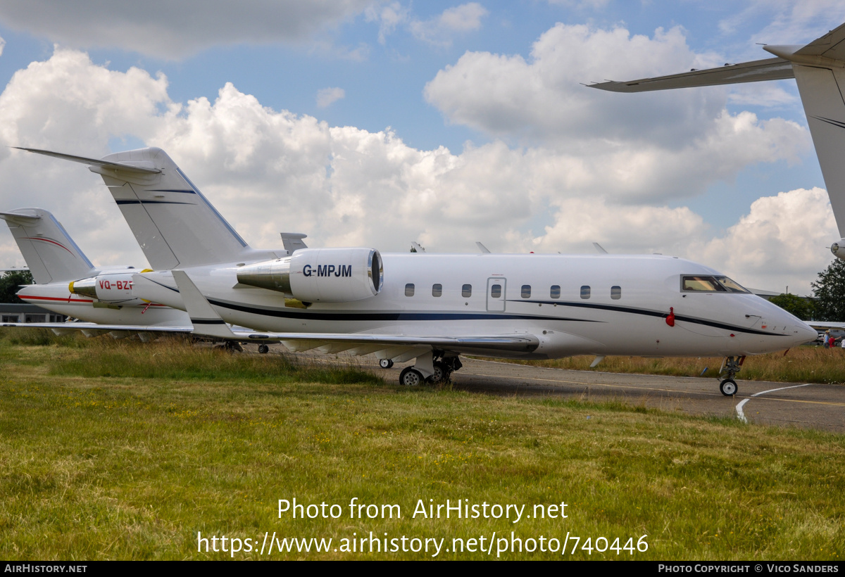 Aircraft Photo of G-MPJM | Bombardier Challenger 604 (CL-600-2B16) | AirHistory.net #740446