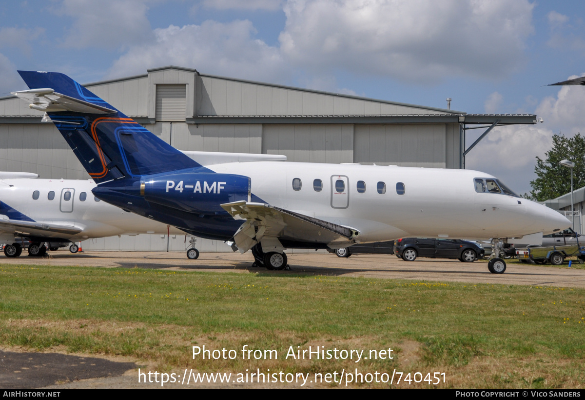 Aircraft Photo of P4-AMF | British Aerospace BAe-125-800B | AirHistory.net #740451