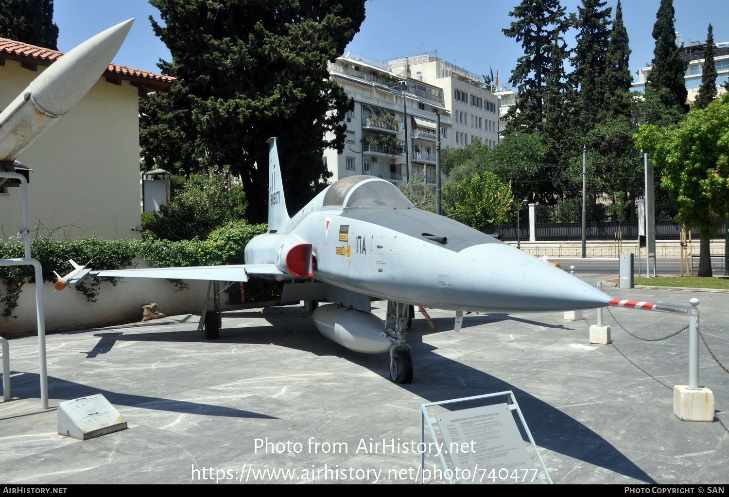 Aircraft Photo of 689071 | Northrop F-5A Freedom Fighter | Greece - Air Force | AirHistory.net #740477