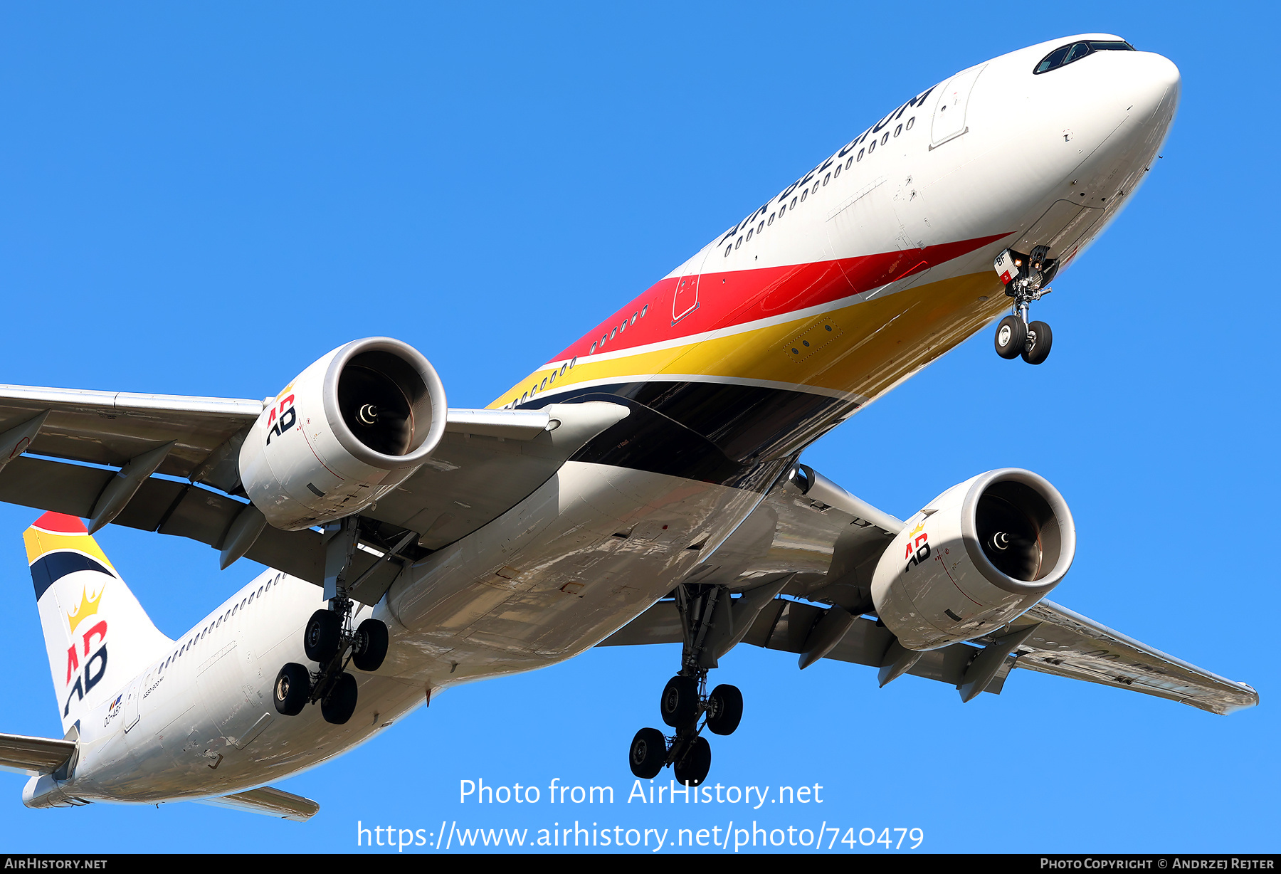 Aircraft Photo of OO-ABF | Airbus A330-941N | Air Belgium | AirHistory.net #740479