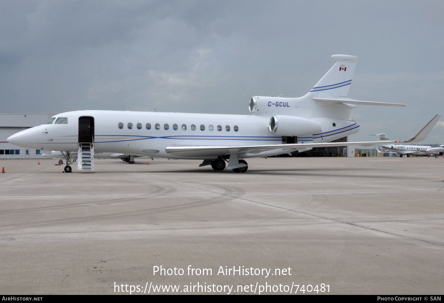 Aircraft Photo of C-GCUL | Dassault Falcon 7X | AirHistory.net #740481