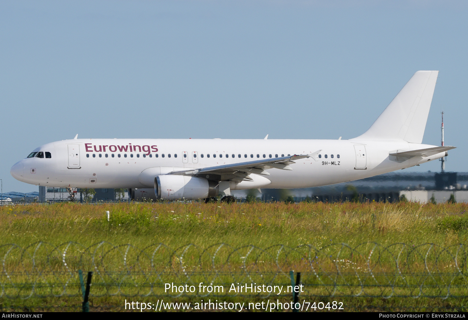 Aircraft Photo of 9H-MLZ | Airbus A320-232 | Eurowings | AirHistory.net #740482