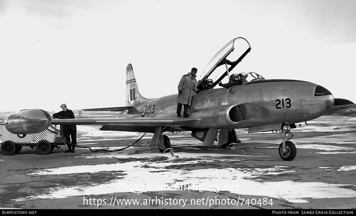 Aircraft Photo of 21213 | Canadair T-33AN Silver Star 3 | Canada - Air Force | AirHistory.net #740484