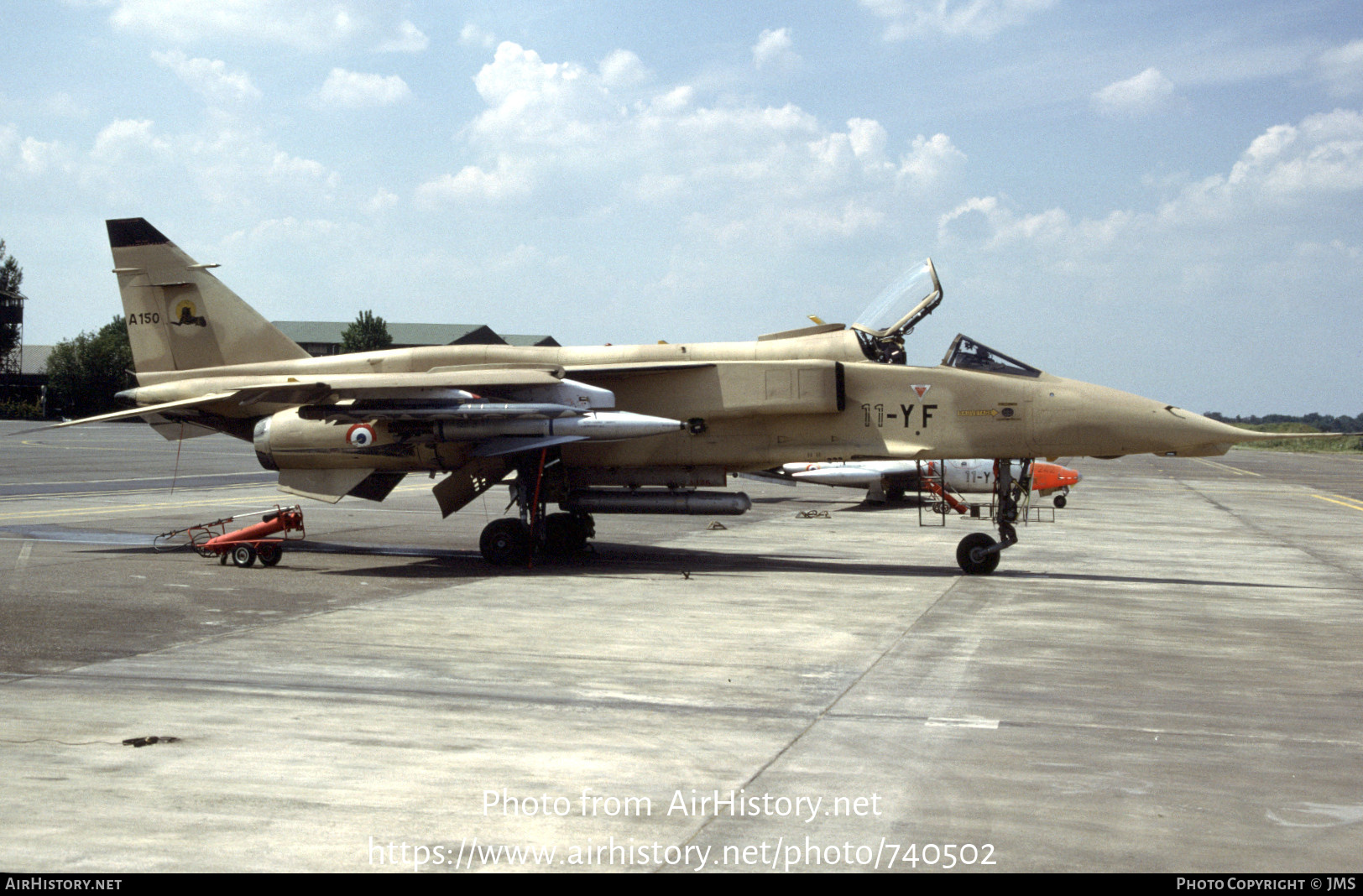 Aircraft Photo of A150 | Sepecat Jaguar A | France - Air Force | AirHistory.net #740502