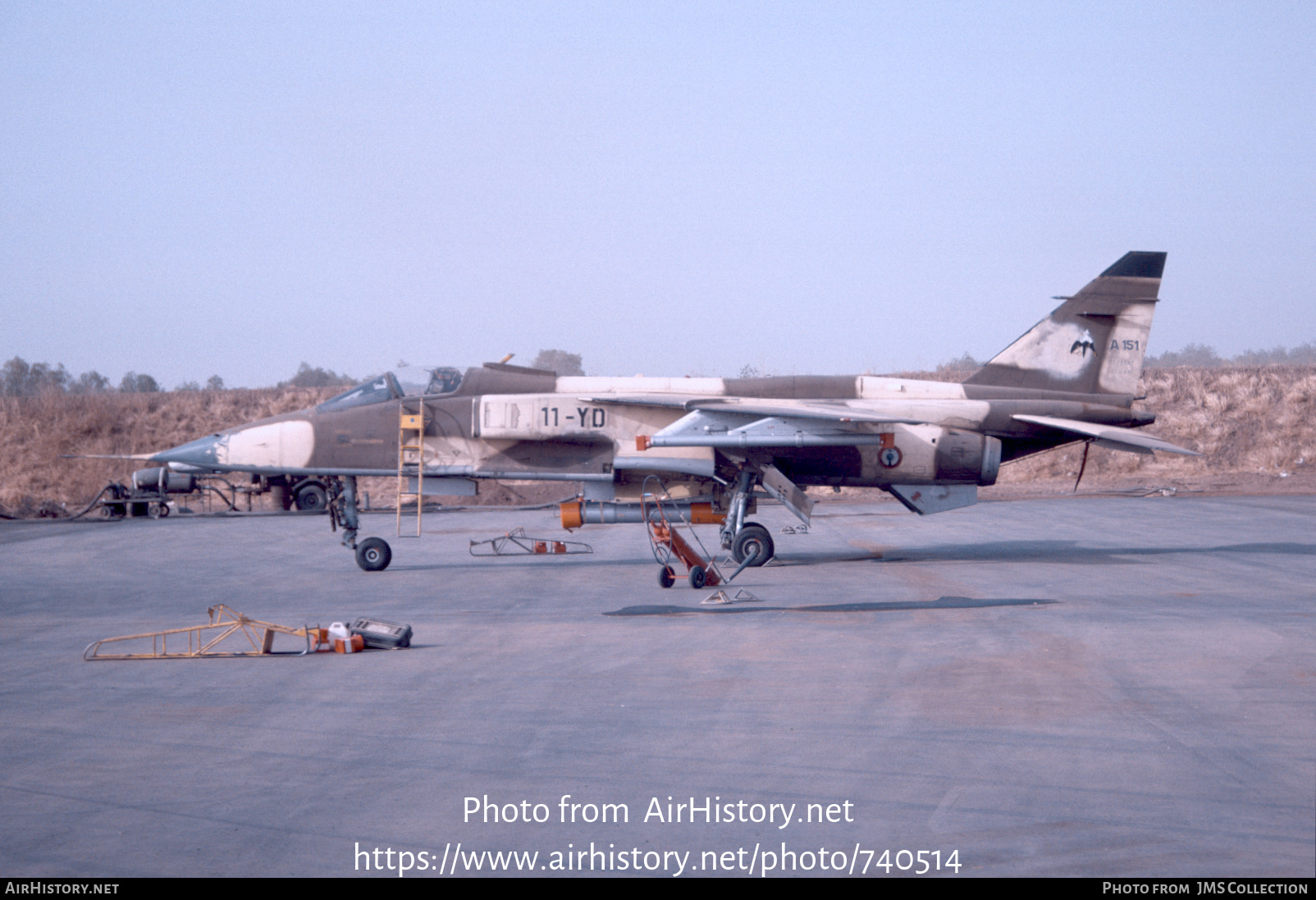 Aircraft Photo of A151 | Sepecat Jaguar A | France - Air Force | AirHistory.net #740514