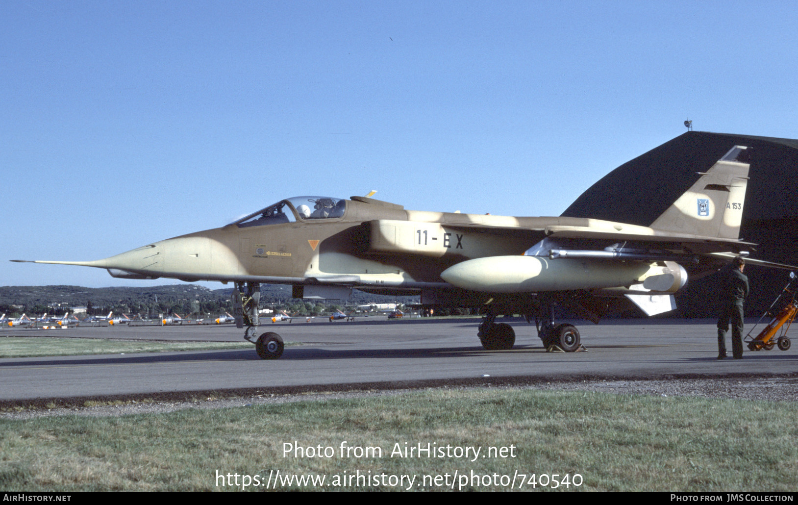 Aircraft Photo of A153 | Sepecat Jaguar A | France - Air Force | AirHistory.net #740540