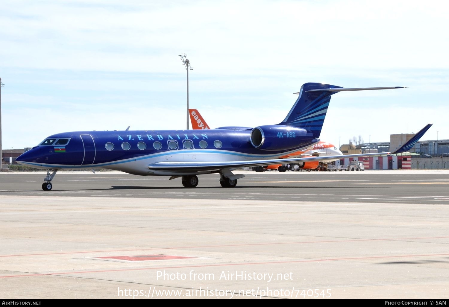 Aircraft Photo of 4K-ASG | Gulfstream Aerospace G650 (G-VI) | Azerbaijan Government | AirHistory.net #740545