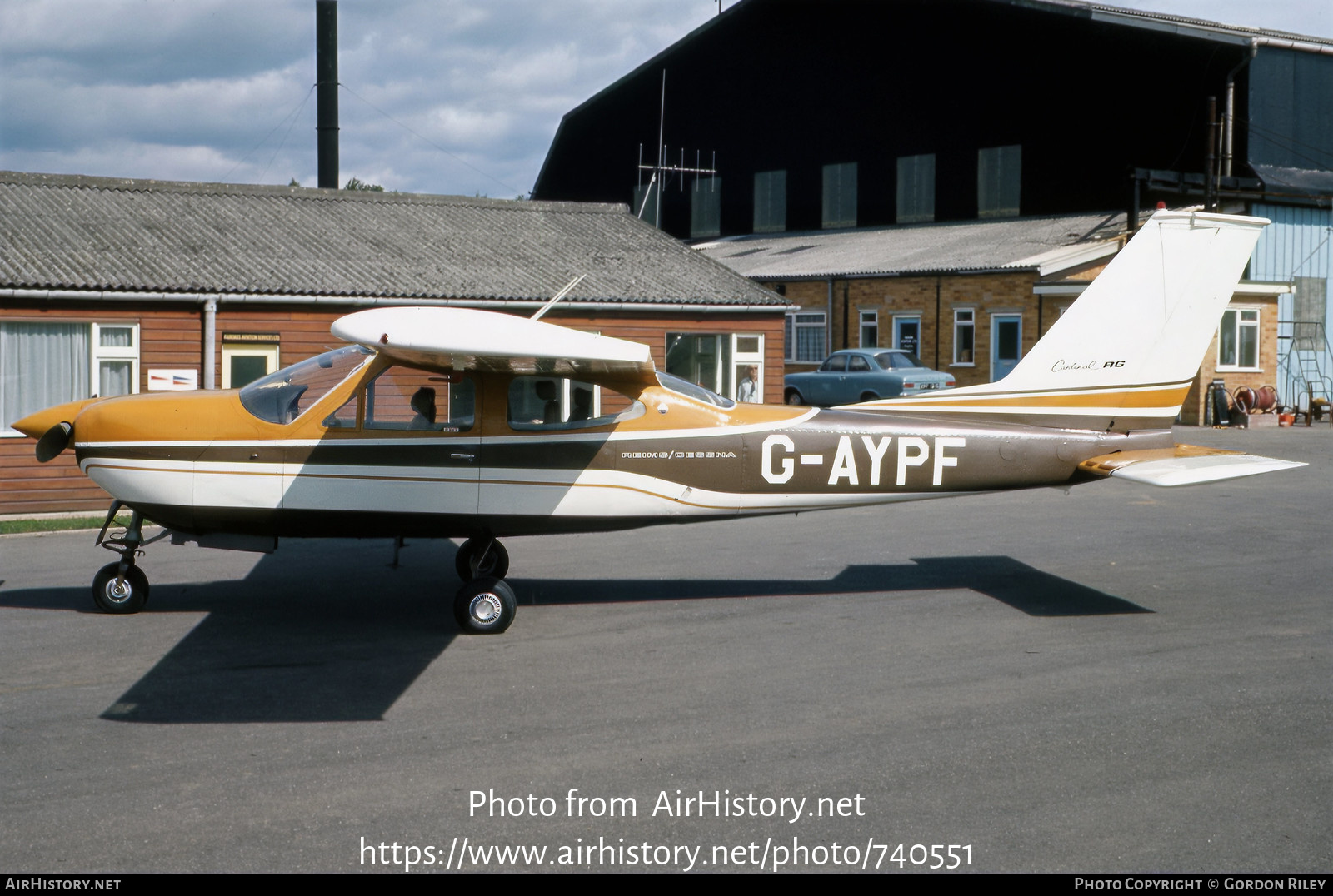 Aircraft Photo of G-AYPF | Reims F177RG Cardinal RG | AirHistory.net #740551