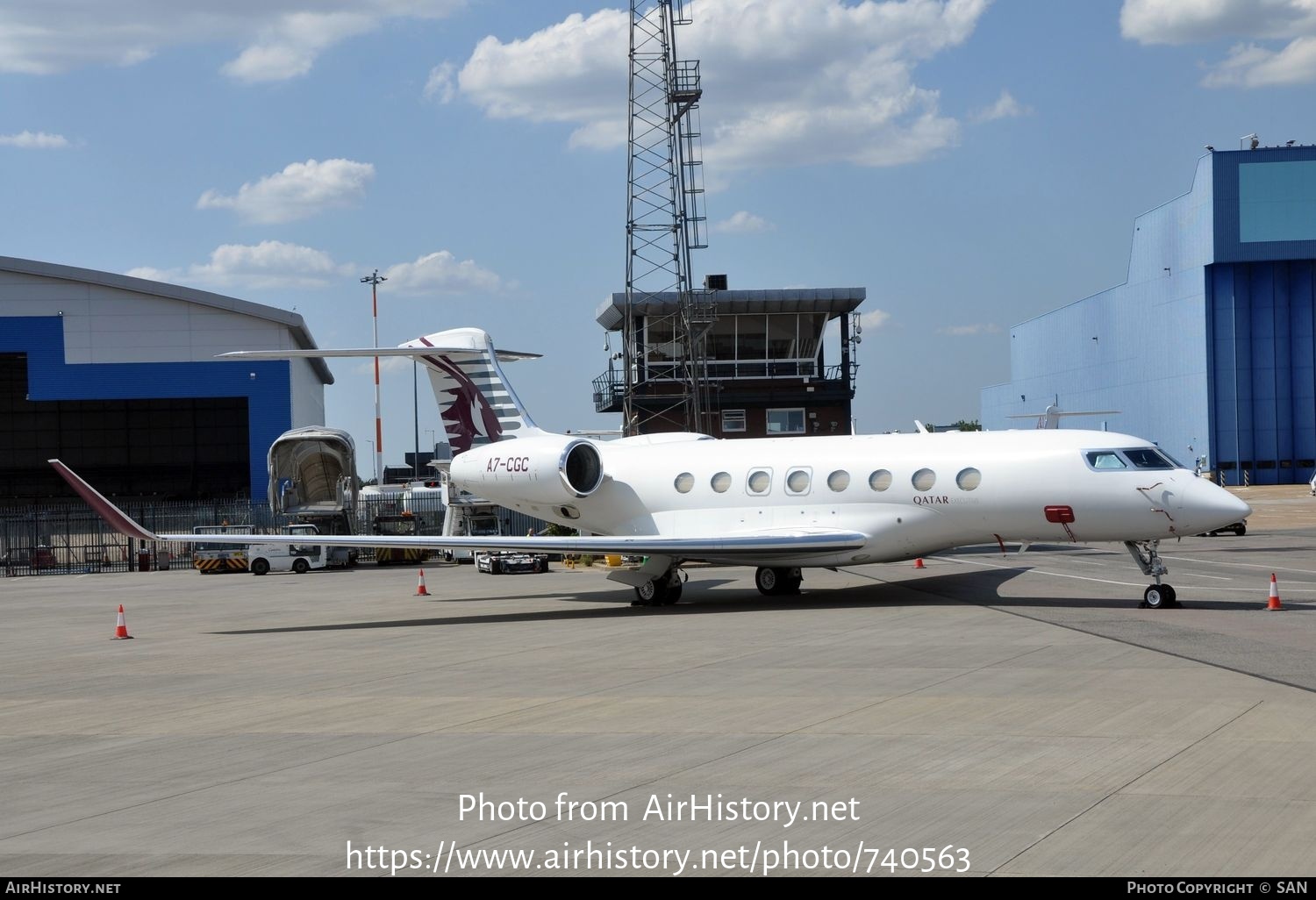 Aircraft Photo of A7-CGC | Gulfstream Aerospace G650ER (G-VI) | Qatar Executive | AirHistory.net #740563