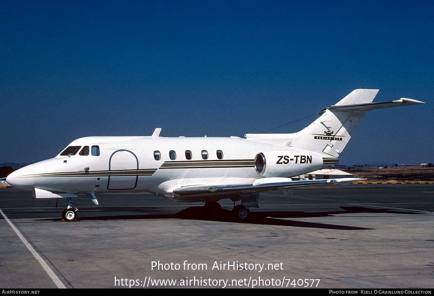 Aircraft Photo of ZS-TBN | Hawker Siddeley HS-125-1A | Sabian Air | AirHistory.net #740577