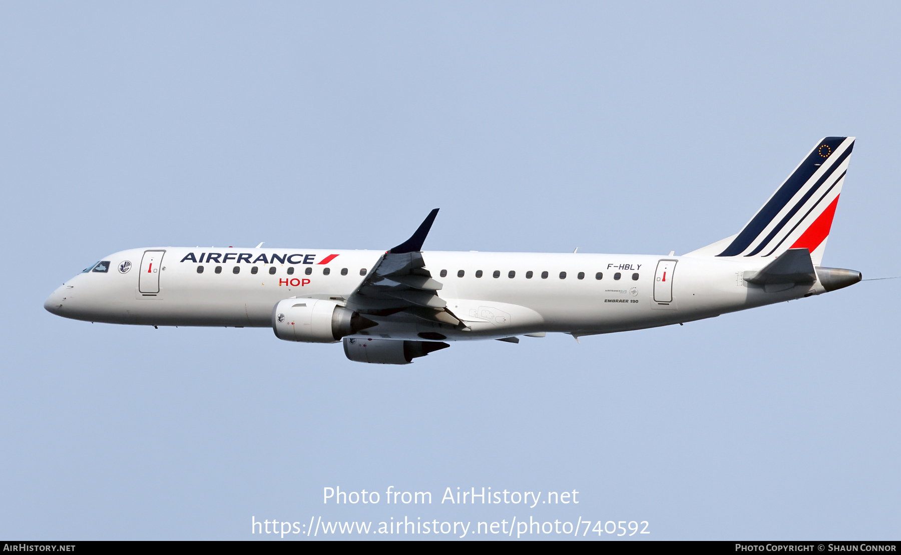 Aircraft Photo of F-HBLY | Embraer 190STD (ERJ-190-100STD) | Air France | AirHistory.net #740592