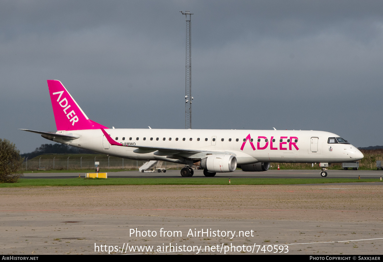 Aircraft Photo of D-AMWO | Embraer 190AR (ERJ-190-100IGW) | German Airways | AirHistory.net #740593