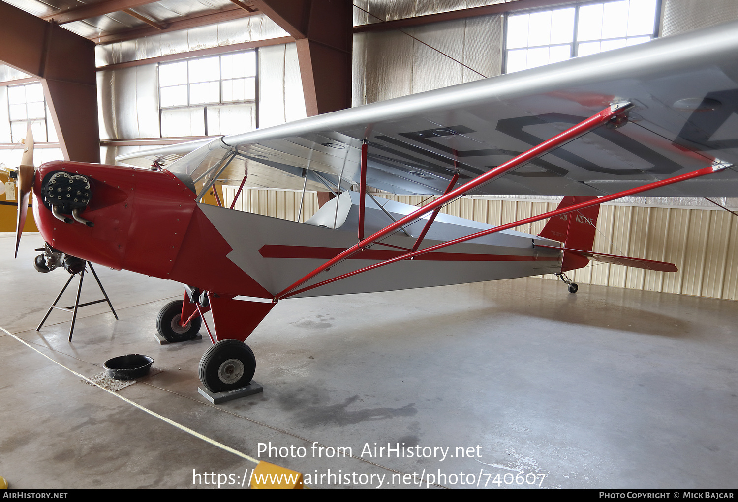 Aircraft Photo of N15045 | Taylor E-2 Cub | AirHistory.net #740607