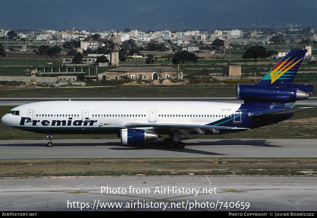 Aircraft Photo of OY-CNT | McDonnell Douglas DC-10-10 | Premiair | AirHistory.net #740659