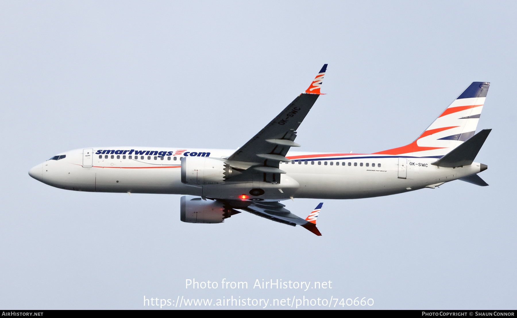 Aircraft Photo of OK-SWC | Boeing 737-8 Max 8 | Smartwings | AirHistory.net #740660