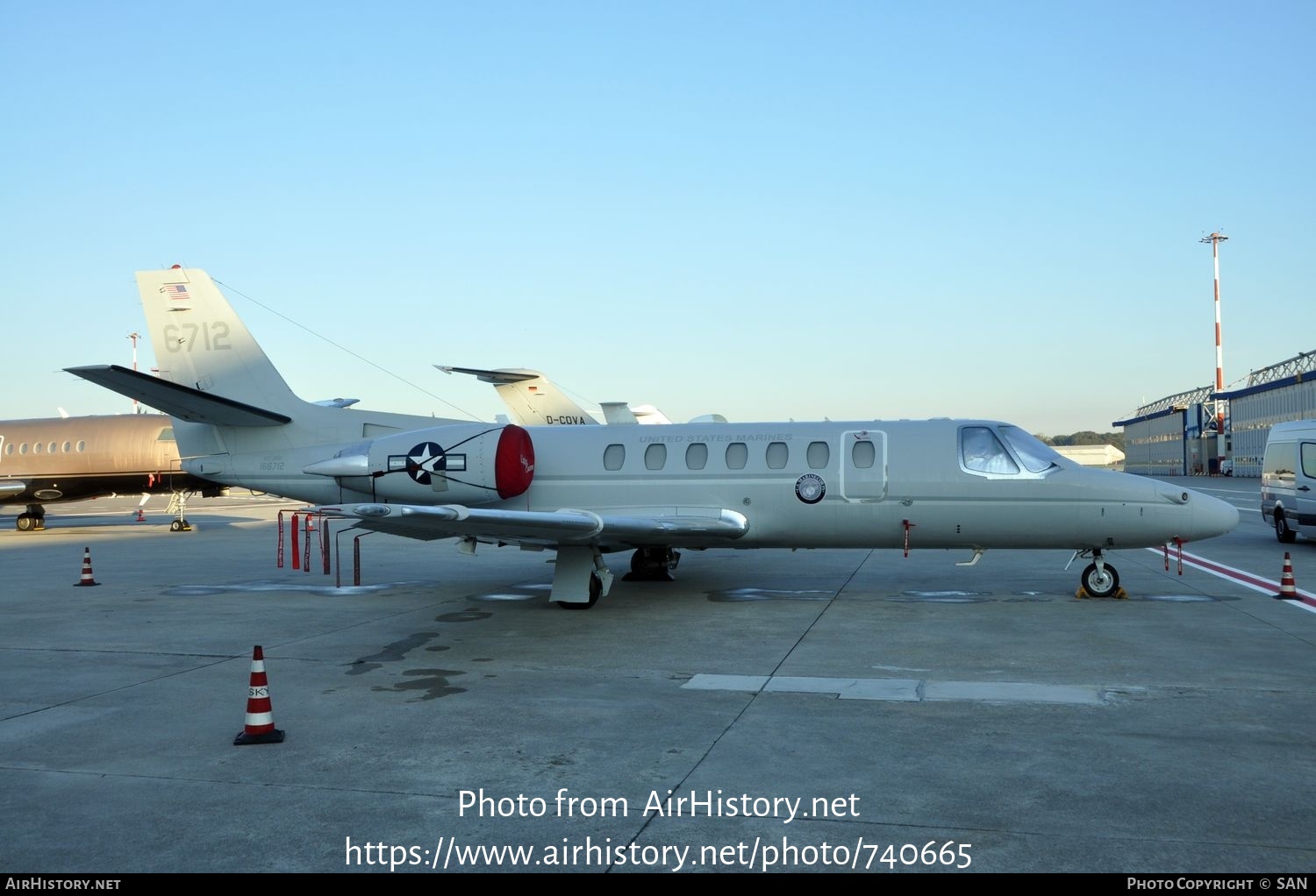 Aircraft Photo of 166712 | Cessna UC-35D Citation Encore (560) | USA - Marines | AirHistory.net #740665