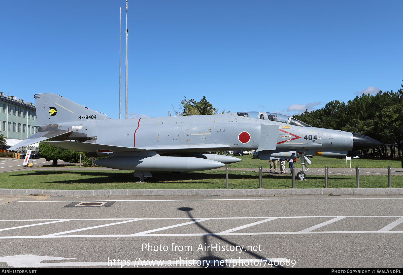 Aircraft Photo of 87-8404 | McDonnell Douglas F-4EJ Kai Phantom II | Japan - Air Force | AirHistory.net #740689