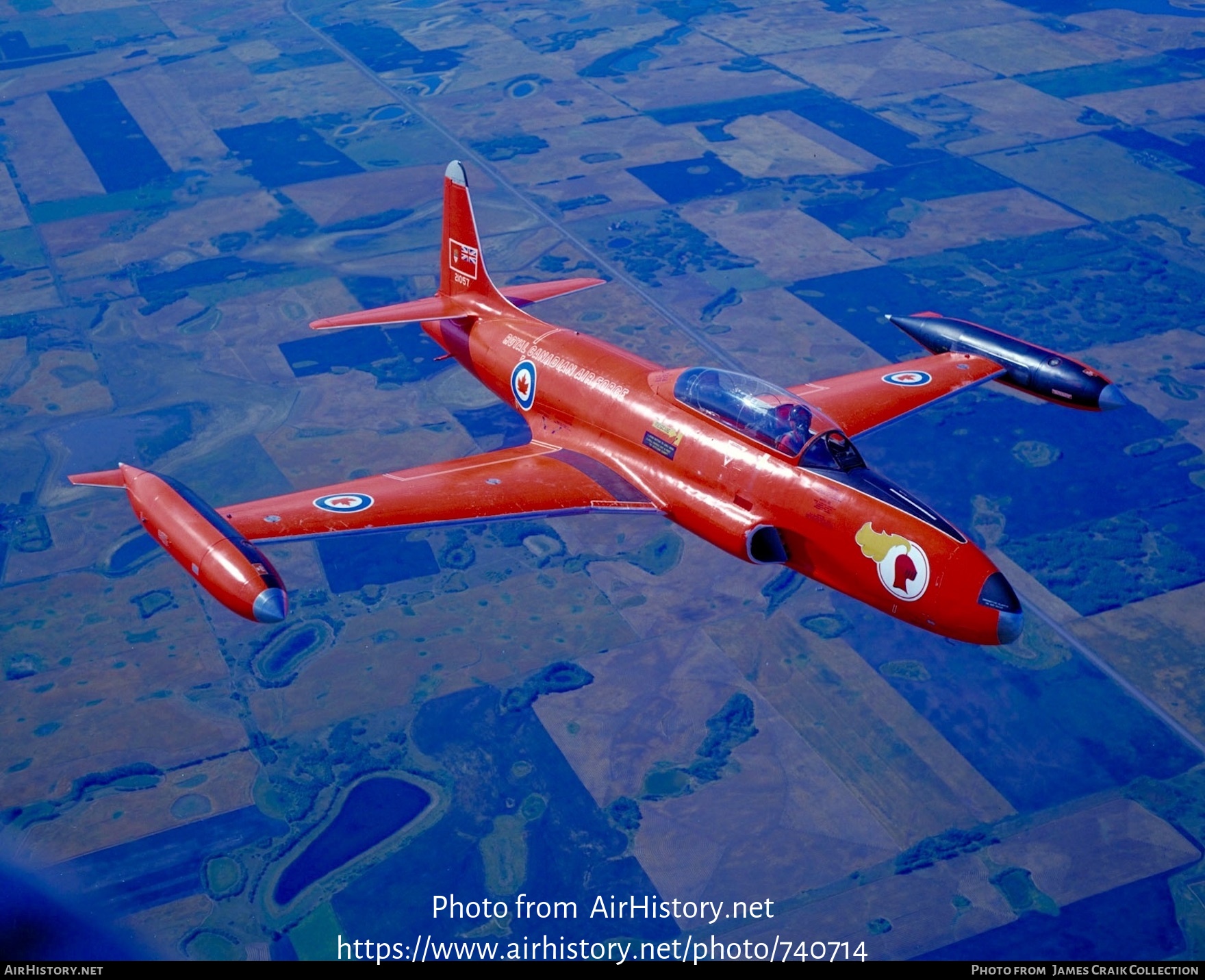 Aircraft Photo of 21057 | Canadair T-33AN Silver Star 3 | Canada - Air Force | AirHistory.net #740714