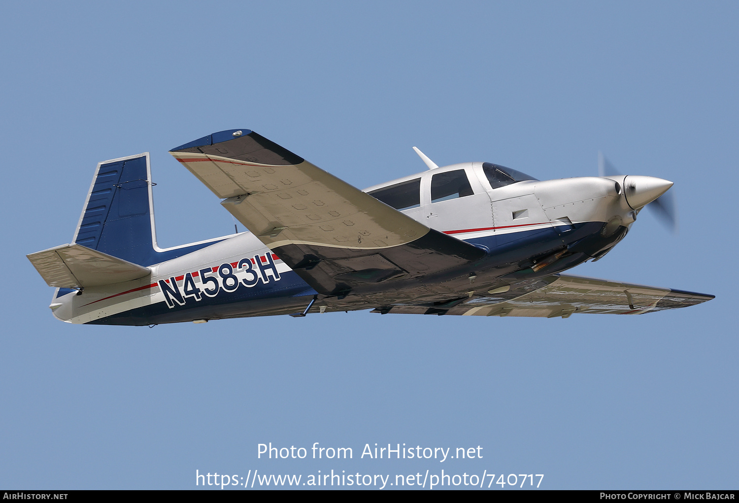 Aircraft Photo of N4583H | Mooney M-20J | AirHistory.net #740717