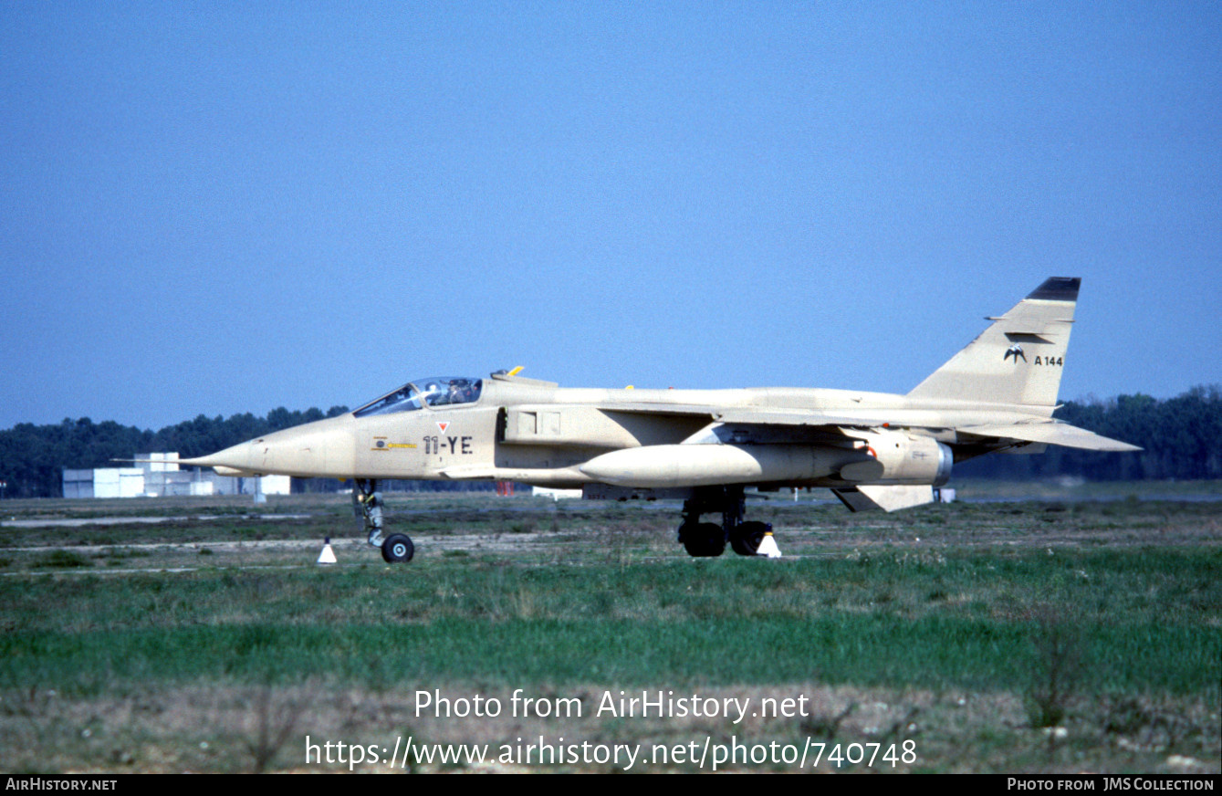 Aircraft Photo of A144 | Sepecat Jaguar A | France - Air Force | AirHistory.net #740748