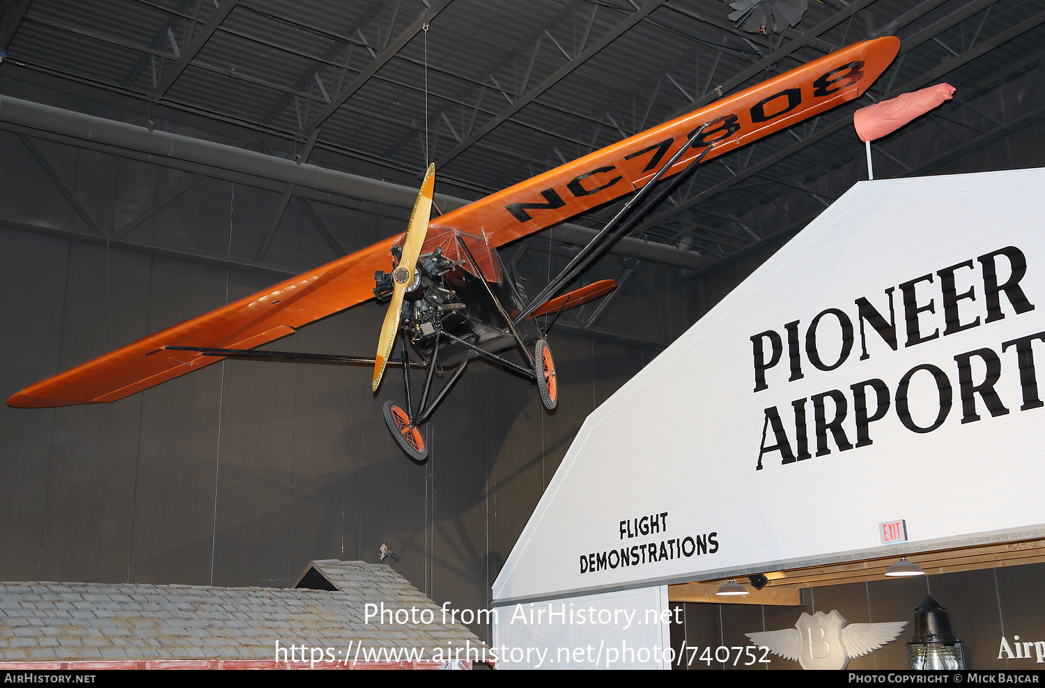 Aircraft Photo of N7808 / NC7808 | Monocoupe 113 | AirHistory.net #740752