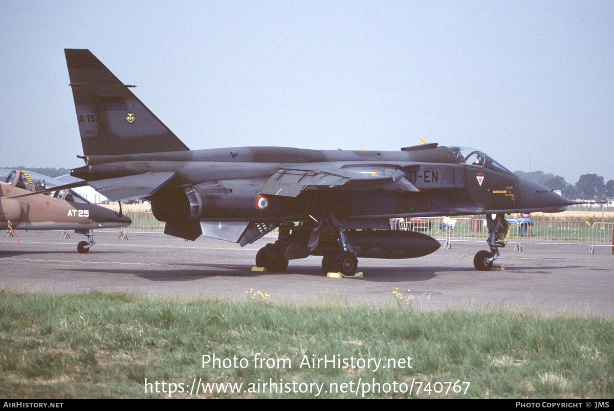 Aircraft Photo of A157 | Sepecat Jaguar A | France - Air Force | AirHistory.net #740767