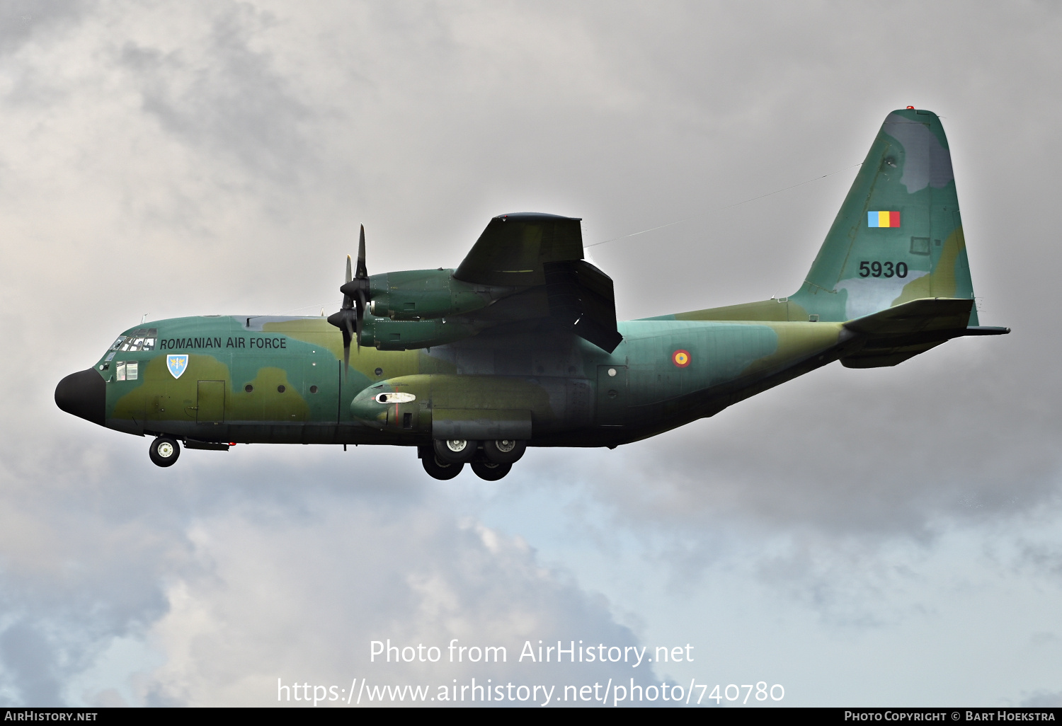 Aircraft Photo of 5930 | Lockheed C-130B Hercules (L-282) | Romania - Air Force | AirHistory.net #740780