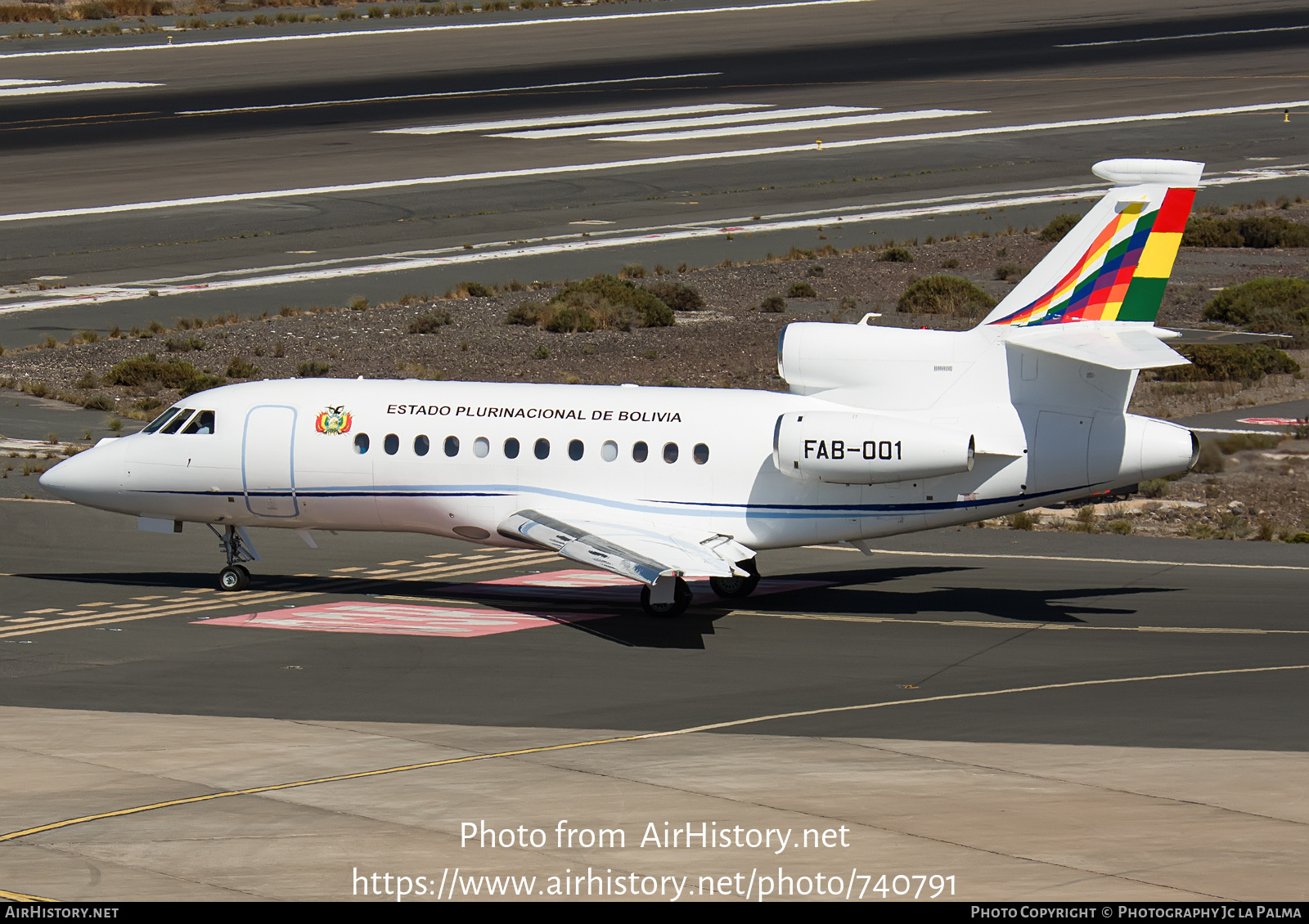 Aircraft Photo of FAB-001 | Dassault Falcon 900EX | Bolivia - Air Force | AirHistory.net #740791