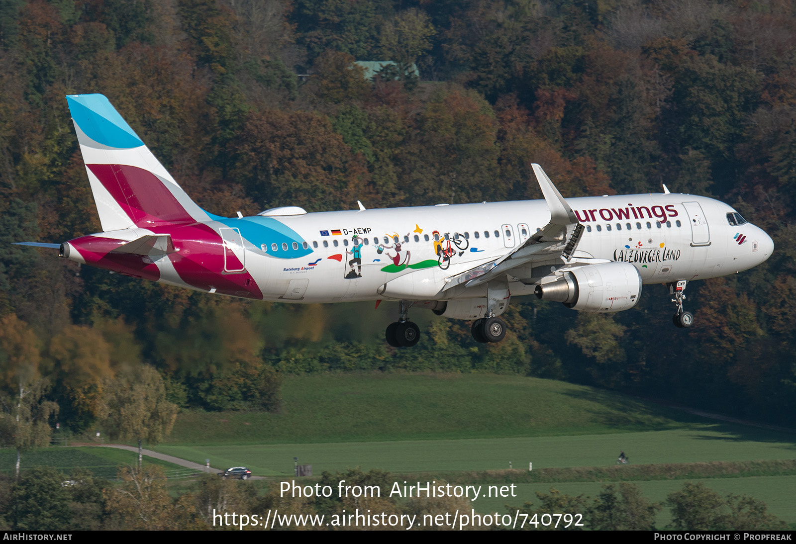 Aircraft Photo of D-AEWP | Airbus A320-214 | Eurowings | AirHistory.net #740792