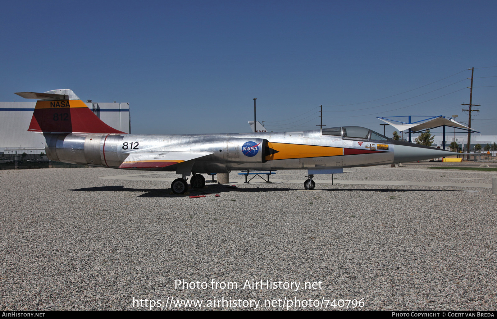 Aircraft Photo of 812 | Lockheed F-104N Starfighter | NASA - National Aeronautics and Space Administration | AirHistory.net #740796