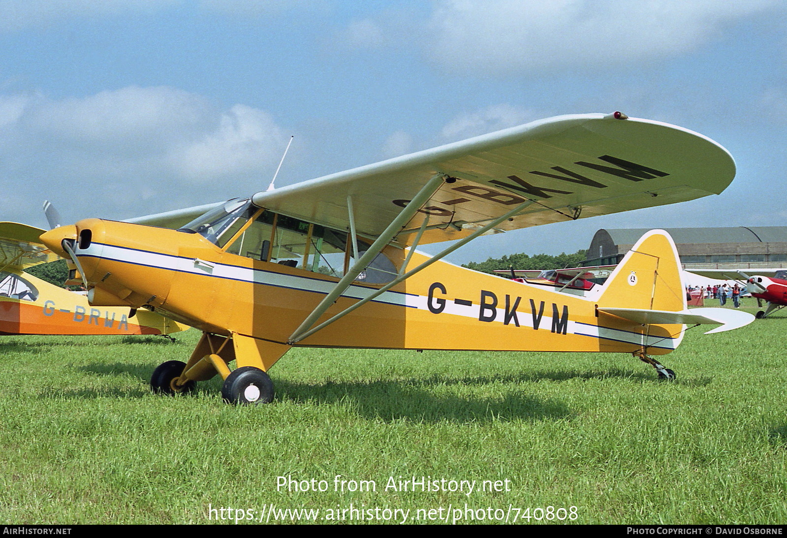 Aircraft Photo of G-BKVM | Piper L-21A Super Cub | AirHistory.net #740808