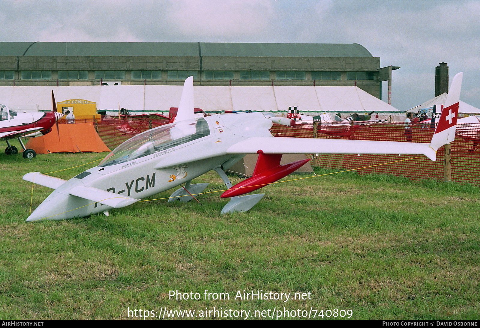 Aircraft Photo of HB-YCM | Rutan 33 VariEze | AirHistory.net #740809