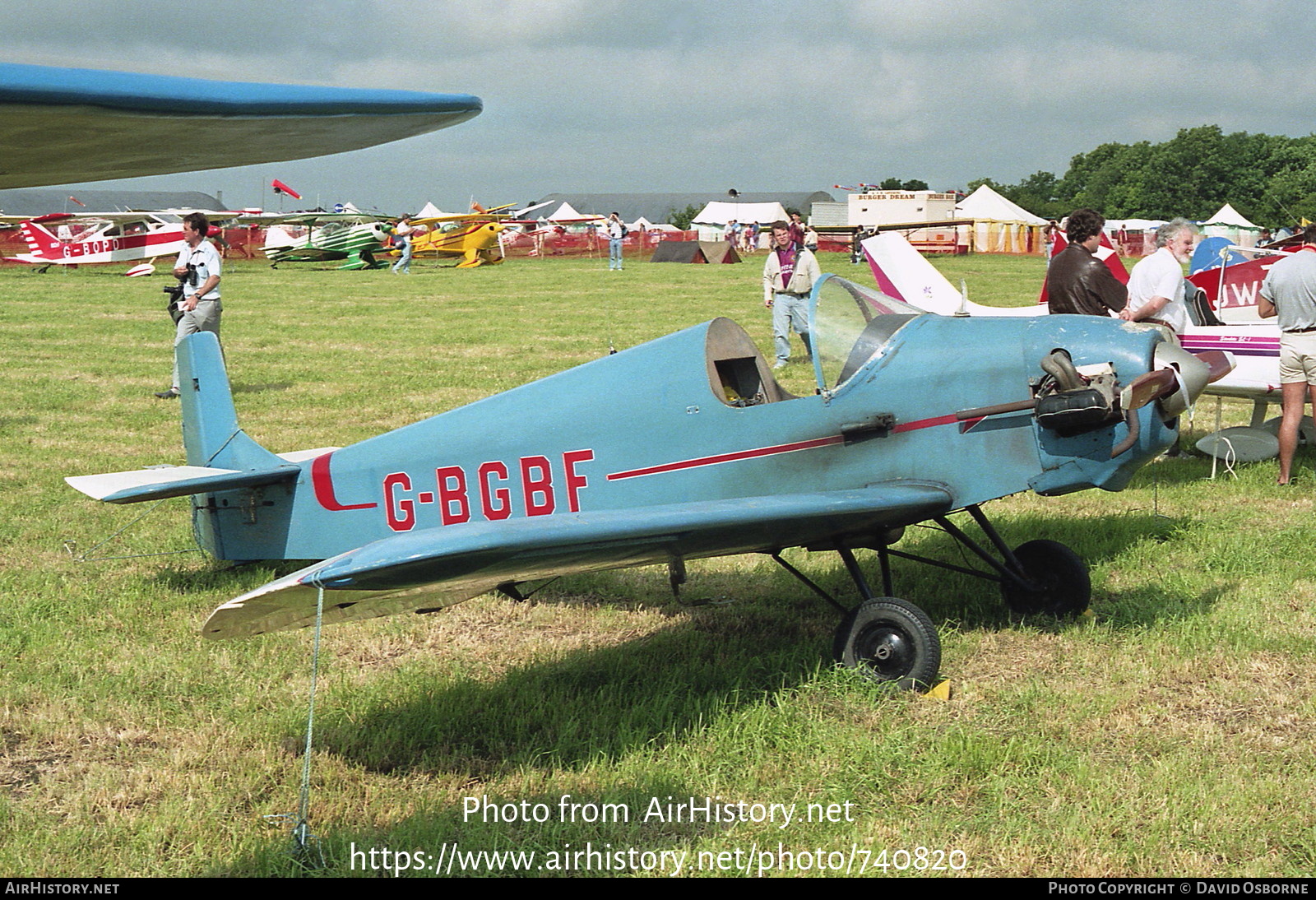 Aircraft Photo of G-BGBF | Druine D-31 Turbulent | AirHistory.net #740820