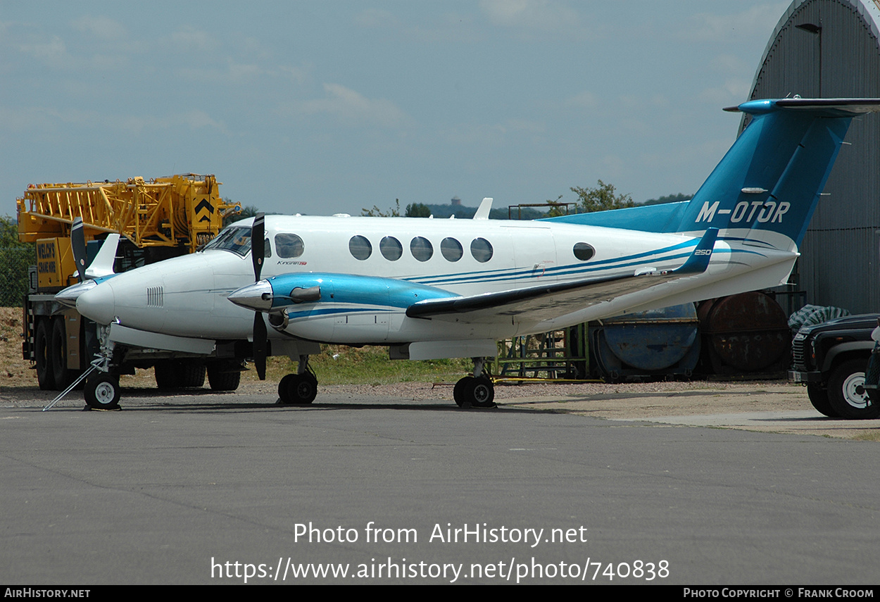 Aircraft Photo of M-OTOR | Beechcraft 250 King Air (200GT) | AirHistory.net #740838