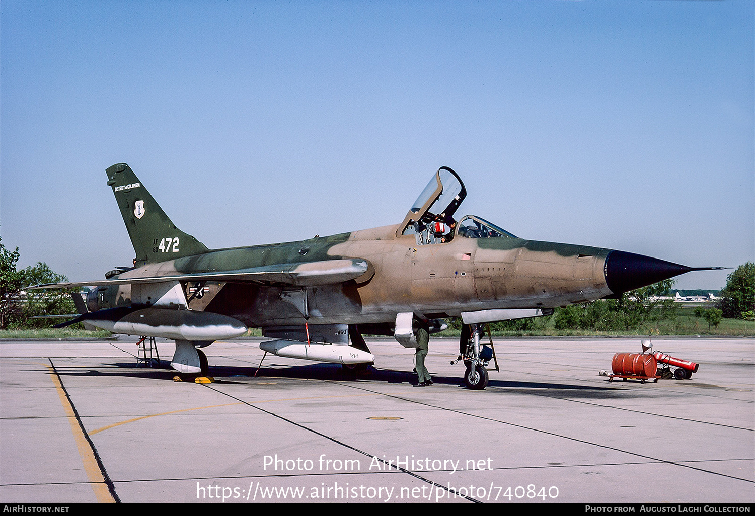 Aircraft Photo of 60-0472 / AF60-472 | Republic F-105D Thunderchief | USA - Air Force | AirHistory.net #740840