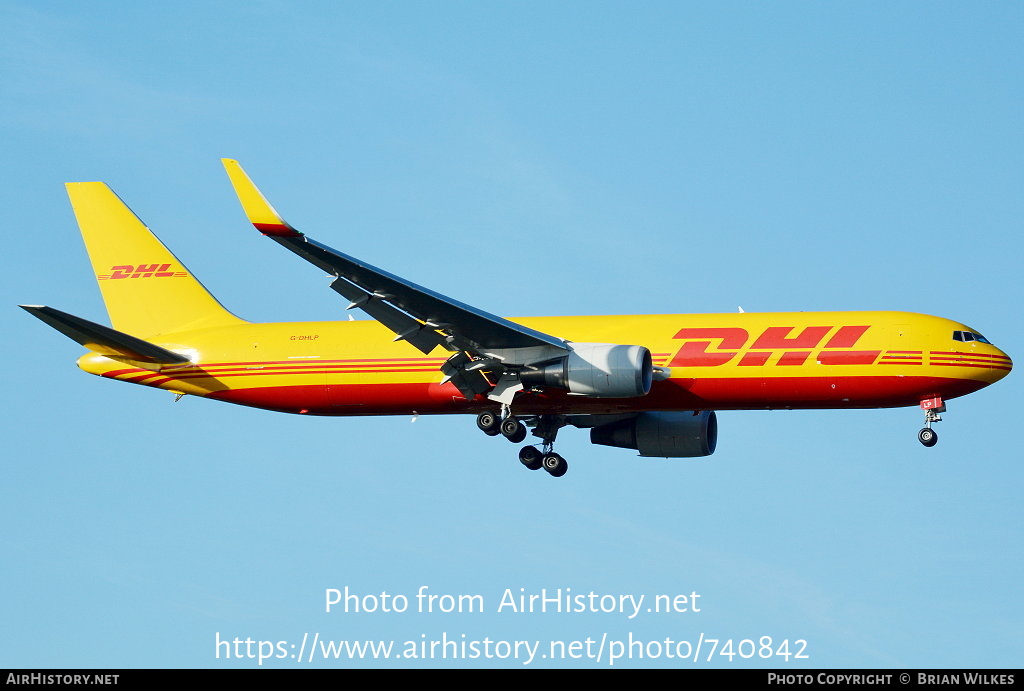 Aircraft Photo of G-DHLP | Boeing 767-316/ER(BCF) | DHL International | AirHistory.net #740842