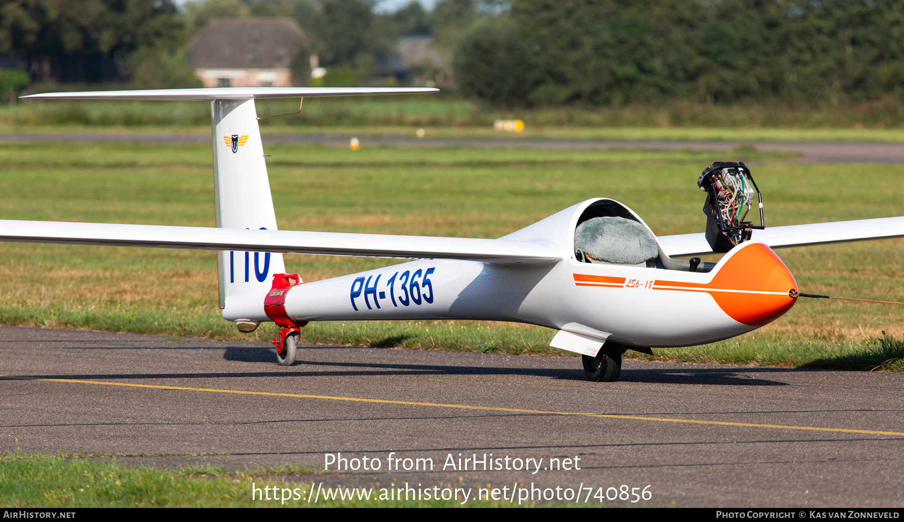 Aircraft Photo of PH-1365 | Rolladen-Schneider LS-6C/18W | Vliegclub Teuge | AirHistory.net #740856