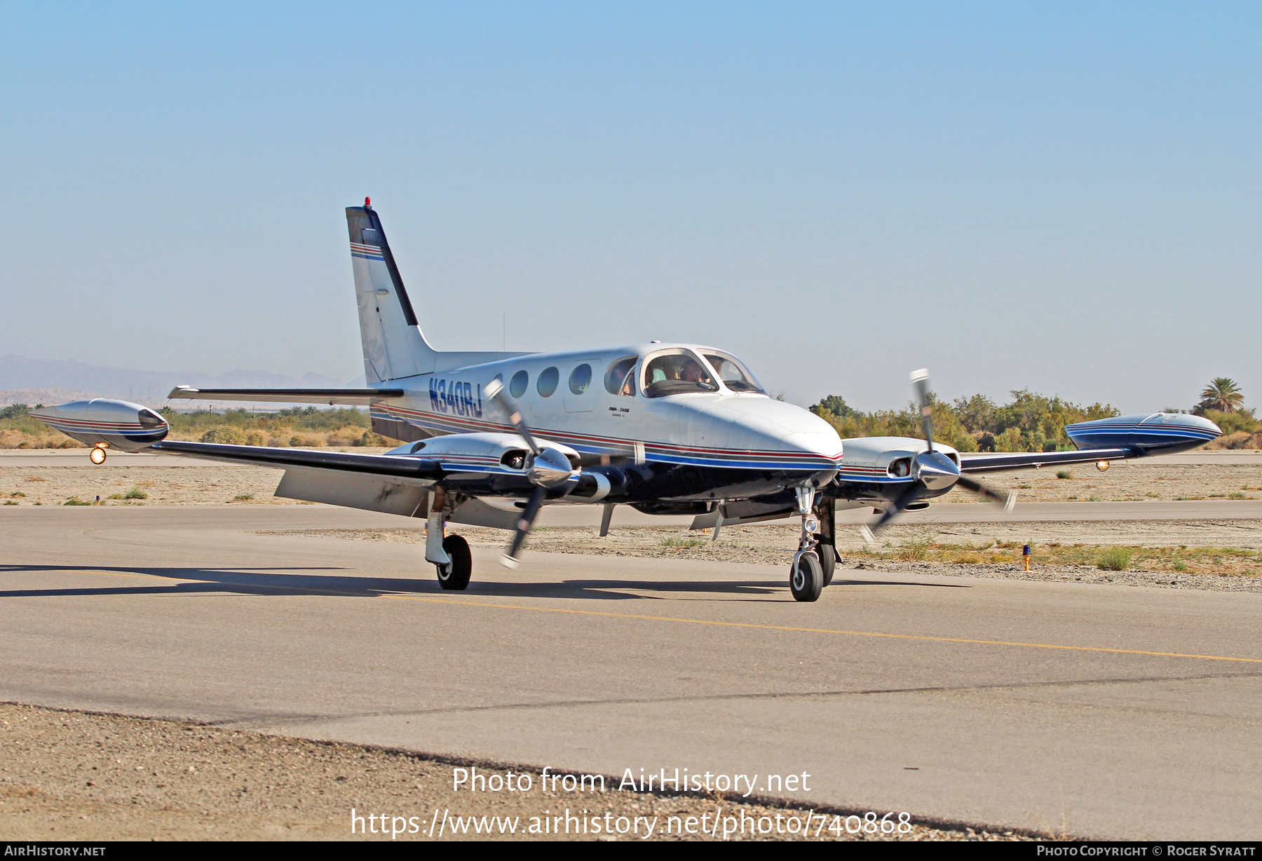 Aircraft Photo of N340RJ | Cessna 340A | AirHistory.net #740868