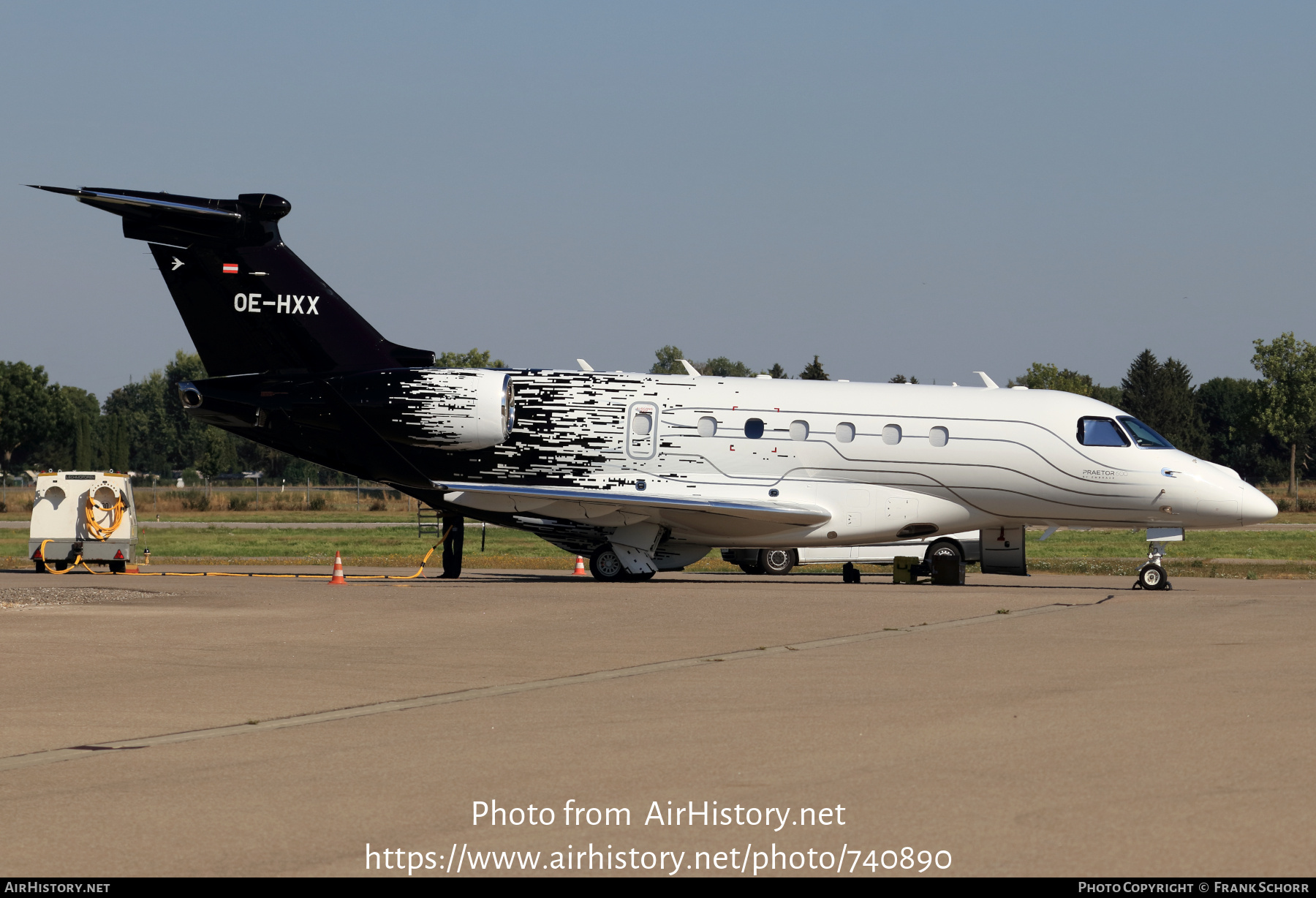 Aircraft Photo of OE-HXX | Embraer EMB-550 Praetor 600 | AirHistory.net #740890