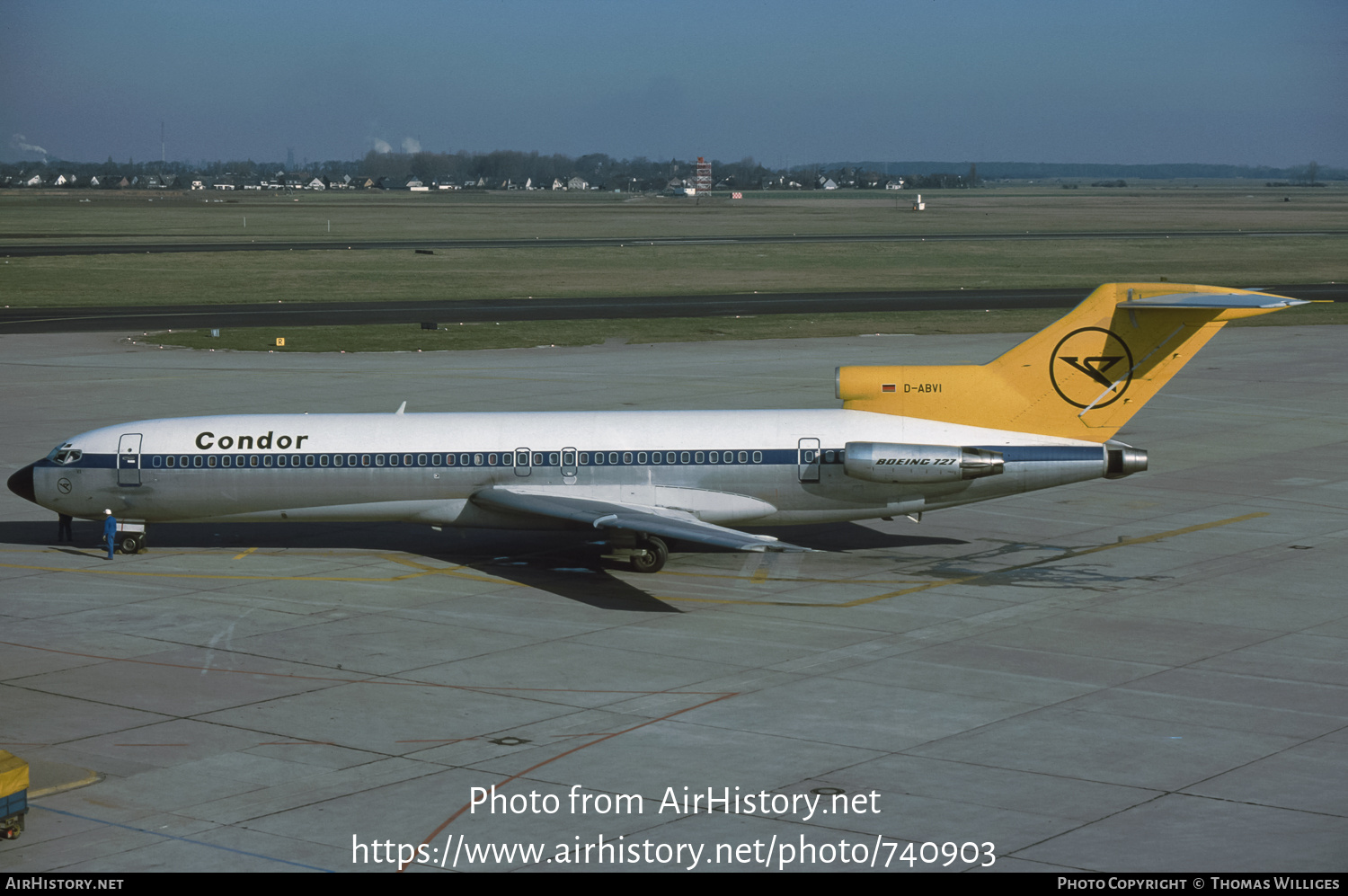 Aircraft Photo of D-ABVI | Boeing 727-230/Adv | Condor Flugdienst | AirHistory.net #740903