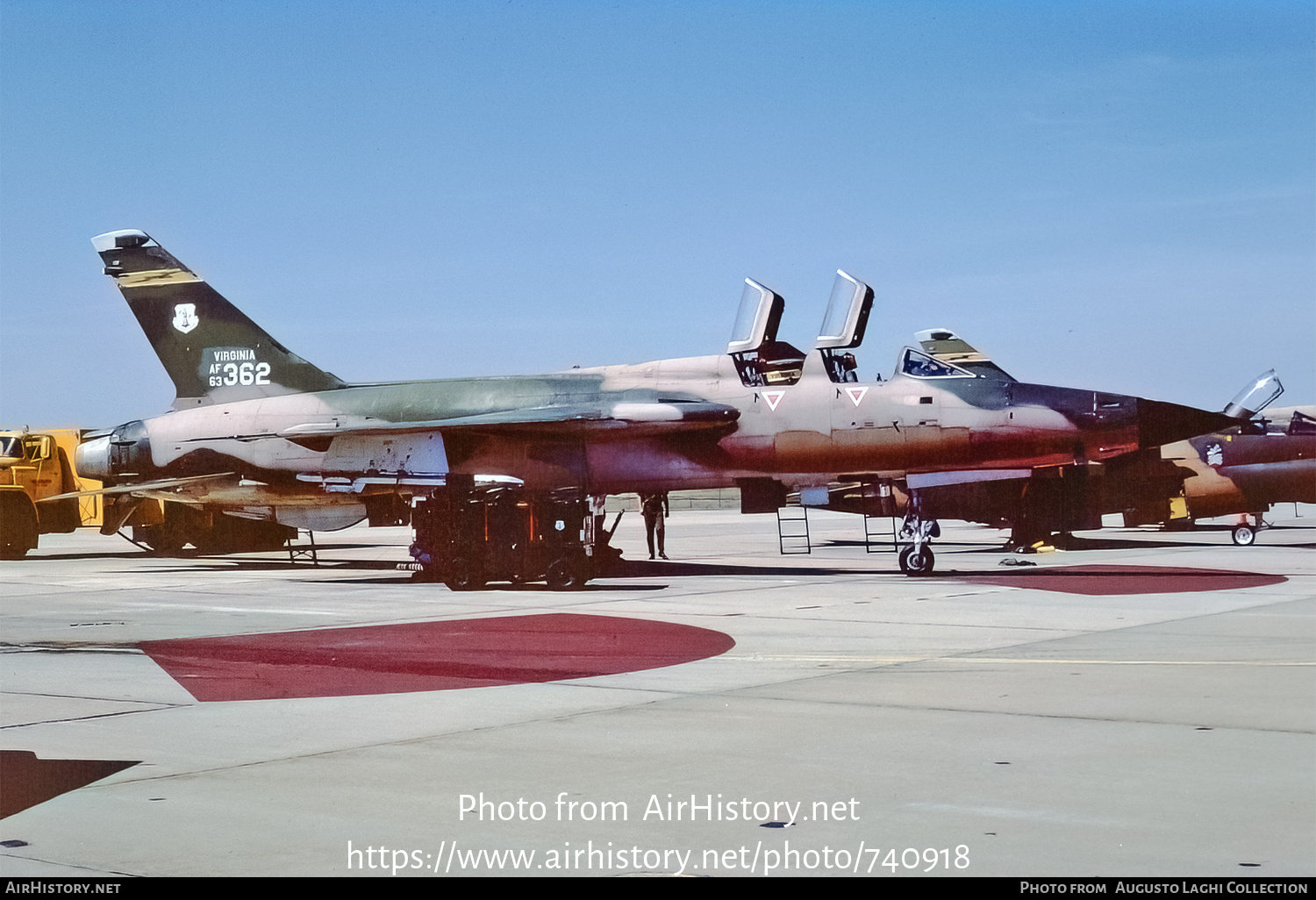 Aircraft Photo of 63-8362 / AF63-362 | Republic F-105F Thunderchief | USA - Air Force | AirHistory.net #740918